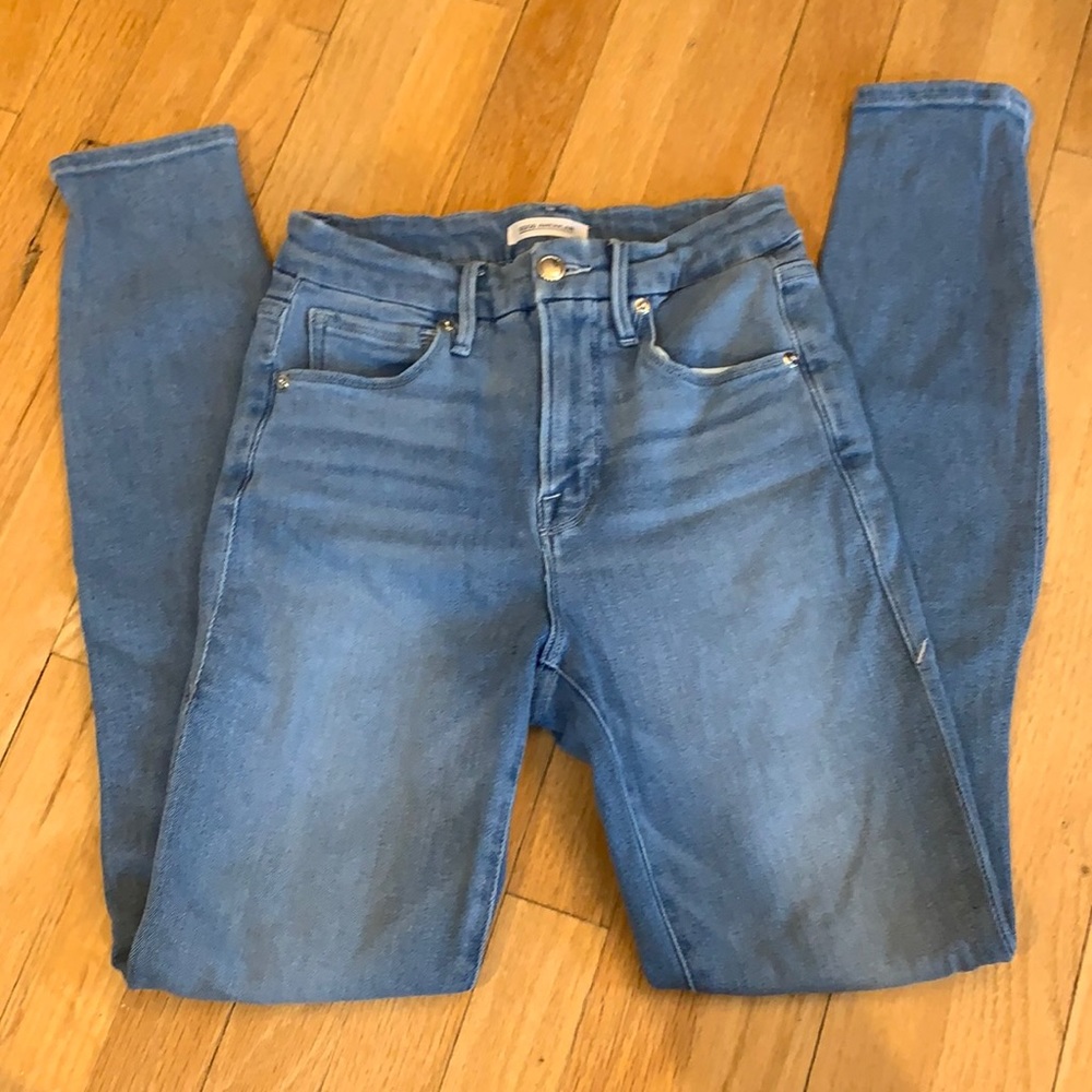 "Good Waist" Good American Jeans
